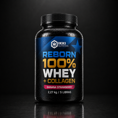 REBORN 100% WHEY + COLLAGEN [Proteína]